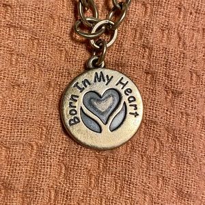 James Avery “Born in my Heart” adoption charm